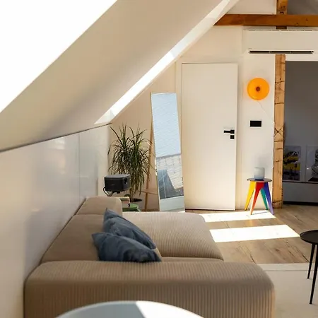 Apartment Romantic Loft With Terrace & Workspace ! Adamitt Bratislava